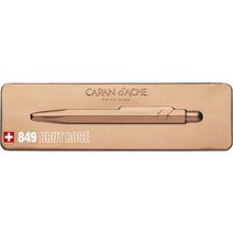 카렌다쉬 849 메탈 볼펜 로즈골드 CARAN DACHE, 없음