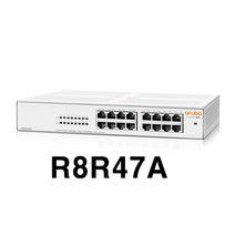 HPE Aruba 16포트 언매니지드 비관리형 스위치허브 1430-16G R8R47A