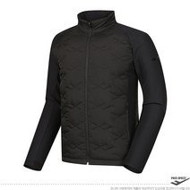 프로스펙스 남성 95 100 105 110 사이즈 이월 50% 일상생활 입기 편한 방풍 원단 트리코트 기모 본딩 폴리 스판 집업 PW3MN22W752 블랙