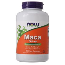 NOW foods 나우푸드 마카 500mg 250캡슐