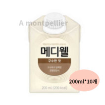 메디웰 구수한맛 플러스, 40개, 2000ml