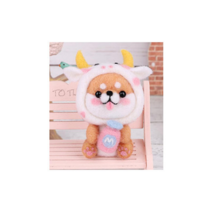 양모펠트 니들 울 펠트 공예 패키지, 02 시바견 (아기) F00146, 1개