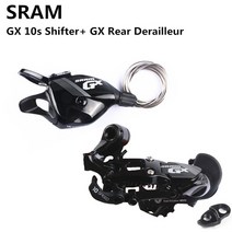 자전거구동계 sram gx 독수리 뒷 변속기 짧은 케이지 10 speed with gx shifter 10s groupset for mountain bike, sl과 rd