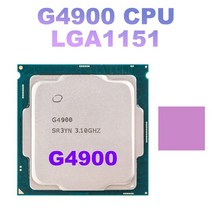 -셀러론 G4900 CPU 열 패드 LGA 1151 프로세서 듀얼 코어 스레드 14Nm 2MB B250 B250C 마이너 마더 보드용, 단일옵션