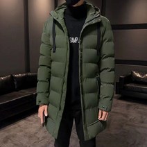 AMlisa 남자 패딩 코트 웰론 경량 롱패딩 점퍼 겨울 코트 다운 코트 빅사이즈