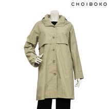 최복호 나일론 절개 후드 맥 코트(Z2316060)