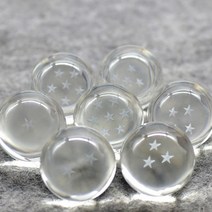 스타 드래곤볼 칠성구 신서유기 7성구 거치대 용볼, 4cm 화이트