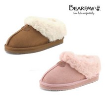 [정품인증] 270083 베어파우 베어파우(BEARPAW) 아동 털 슬리퍼 JULIE MULE KIDS 2종택1(K2542002_013ND-K)