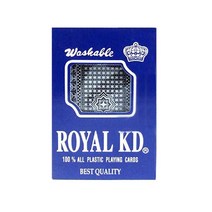 휴대 보관 편한 플라스틱 케이스 구김 제로 로얄 트럼프카드