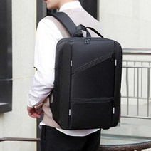 책 쇼핑몰 백팩 캐주얼 스마트 가방 USB 충전 남성 대학생 요즘 남자