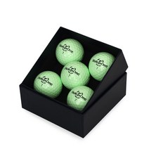 홀인원 컬러볼 3피스 5구세트 정품볼 비거리 골프공 홀인원기념품, 5구, 민트