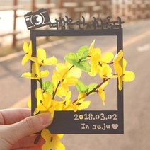 기타 바보사랑[파티해](주문제작) 페이퍼 폴라로이드 토퍼 - 카메라, 레드