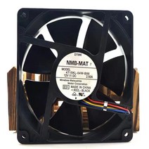 NMB 4715KL-04W-B86 12038 12CM 12V 2.5A 폭력 냉각 팬 120mm CPU 서버 컴퓨터 케이스 120x120x38MM, 한개옵션0