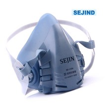 국산 무독성 실리콘 방진마스크 세진 SD-1306 양구 방독마스크 반면형 마스크 면체 3M사 2091 2097 호환 가능 실리콘마스크 페인트 제조 화학 산업 현장 용접 주조 도장, 1개