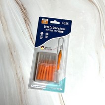 상아 이크린 치간칫솔 I자형 3S 17p, 17개입, 10개