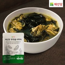 채선당 [채선당]국내산 아귀 뼈 육수로 만든 통영굴 미역국 400g x 2팩, 1