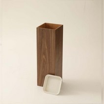 원목 우드 우산 꽂이 일본풍 심플 모던 카페 편집 네일 샵 호텔 입구 우산 랙 렉, 브라운 16x16x50CM