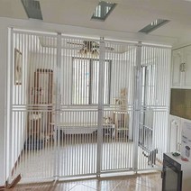 모위 점프이탈방지 고양이 방묘창 방묘문 중문 안전문 펜스 안전망 펫도어 고양이도어