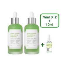 성분에디터 그린토마토 장영란 모공 앰플 플러스 대용량 75ml X 2개+ 10ml _포어 리프팅 동안 모공관리