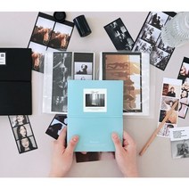 초음파앨범꾸미기 아기 선물 졸업사진 정리 포켓 필름 보관, 스카이