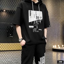 가바바 남성 트레이닝복세트 운동하는 나만 쳐다봐 반팔트레이닝복 G45460