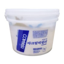 테라코 아크릴릭필러 5kg (백색) / 수성퍼티 외부용, 1개