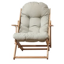 1인용 무중력 흔들 의자 암체어 베란다 해먹 수유 수면 안락 리클라이너 체어 북유럽 단단한 나무 안락 소파 야외 발코니 접이식 홈 등받이 쉬운 이동식 빨 232, ligjt green-cannot w