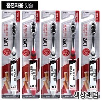 CJ LION 작트 칫솔 5개, 1개