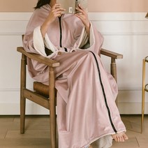 집순이 이불 무릎 담요 목도리 사무실 양털 이불 낮잠 커버 게으른 망토 담요 망토
