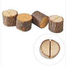 KD) 통나무 메모꽂이(3cm3cm)