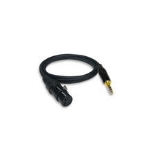 LD네트웍스 애니포트 캐논 XLR(F) to 스테레오(3.5) 마이크 케이블 모음 AP-XLR301F, 5M
