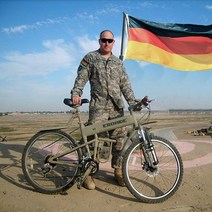독일수출 산악자전거 크로스컨트리 경주용 알루미늄 접이식 자전거 26인치 MTB, 60.96cm, 노랑색24단