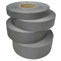 봉제용 반사원단 패브릭 안전필름 형광반사천 안전띠, 폭 2.5cm/ 6m