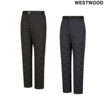 웨스트우드 22년 겨울신상 보온성 경량성이 좋은 구스 다운 패딩 바지 등산 캠핑 트레킹 일상복 남성 튜브 구스 오비 팬츠 M4TPD561