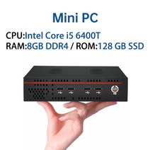 미니컴퓨터 완본체 윈도우탑재 YINGCHI 미니 PC 인텔 코어 i5 4460T 6400T Win10 HD-MI VGA 1000M LAN, 06 i5 6400T 8G 128G_02 AU, 06 i5 6400T 8G 128G, 02 AU