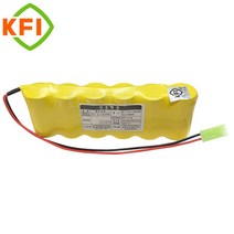 제이엔에스 소방배터리 7.2V SC1300mAh(1x6)-H32YS 예비전원, 1개입