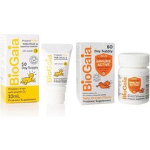바이오가이아 유산균 BioGaia 프로텍티스 베이비 프로바이오틱 드롭스 면역 액티브 키즈 번들