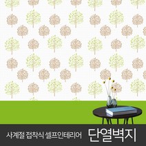 JSS&D 고급형 접착식 단열벽지 10m 53종 보온 벽지 시트지 도배지, 레몬(JD001)