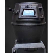 농촌 쓰레기 소각로 옛날 주물 난로 마당 무쇠난로, 소형(높이 34cm)