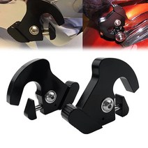 YIMOTO 오토바이 탈착식 회전식 시시 바 랙 래치 클립 할리 데이비슨 소프테일 스포츠스터 투어링 글라이드 일렉트라 로드 킹 [미국 직배송]