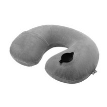 FTSY 펌프형 에어 목베개, 그레이
