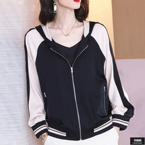가바바 여성 블루종 가볍게 입기 좋은 캐주얼 항공점퍼 G63498