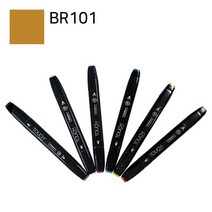 NIF960543f20 63533 신한 뉴터치트윈마카 BR103 포테이토브라운 1개입, 상세페이지 참조