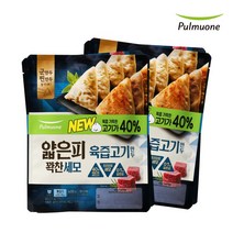 풀무원 얇은피꽉찬세모 육즙고기만두 400g X 4봉, 없음