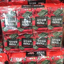 광천 재래 도시락 김 4g x 16개입, Lunch Box Laver