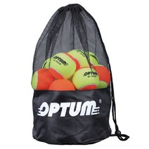 [9월픽]OPTUM BT-TOUR 비치 테니스 공 50% 압력 메쉬 숄더백-12 24 36 팩 크기, CHINA, 12 balls
