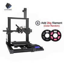 목업제작 3D프린터 3d 프린터 ANYCUBIC Mega Zero 2.0 가열 침대 추가 FDM 빠른 3D 인쇄 속도 220x220x250mm, 협력사, MZ2 2KG 추가