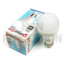 우리조명 LED전구 램프 - 220V 10W(백열구 80W 대체), 주광색(6500K)