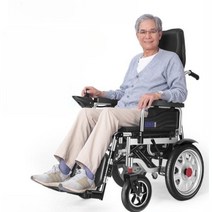 노인 장애인 전동 휠체어 접이식 4륜 전동 스쿠터형 활동 거동 보조용품, G