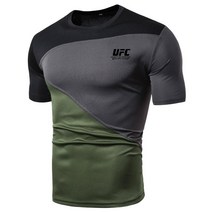 UFC MMA 반팔 티셔츠 여름 머슬핏 근육 주짓수 헬스장 반팔티
